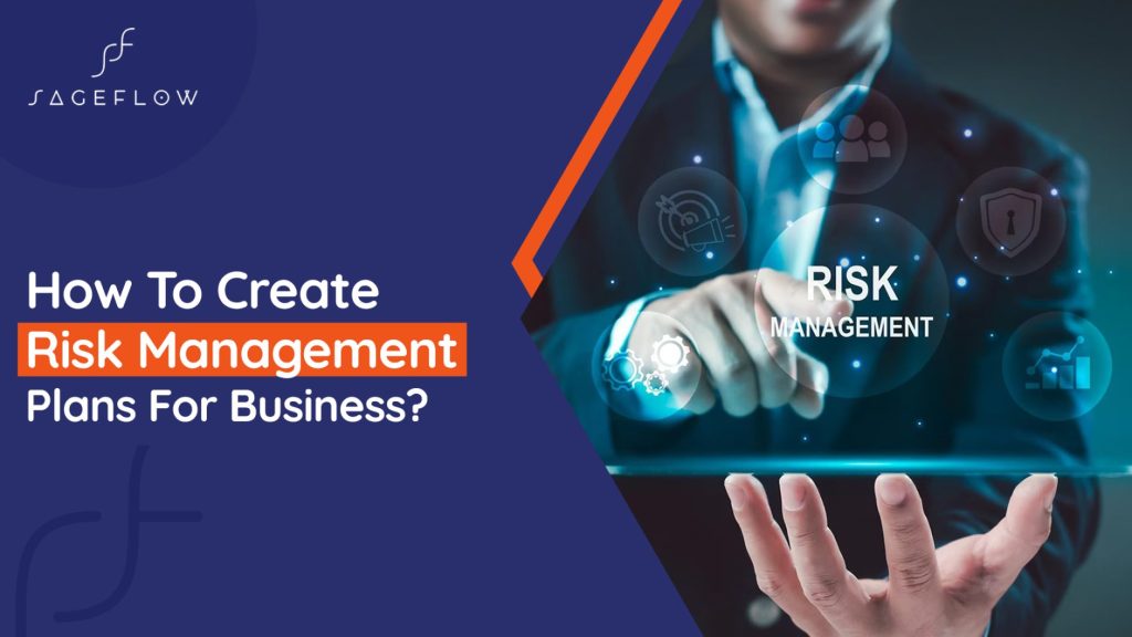 company owner is checking business risk management plan